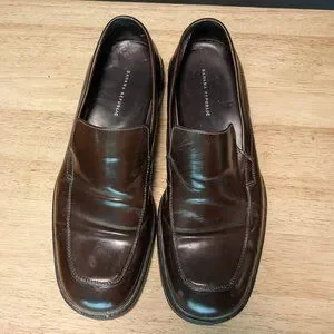 EUC Banana Republic Men’s Vero Cuoio Loafers Banana Republic Brown Leather Mens 8.5 Loafer Shoes Vero  main image 2